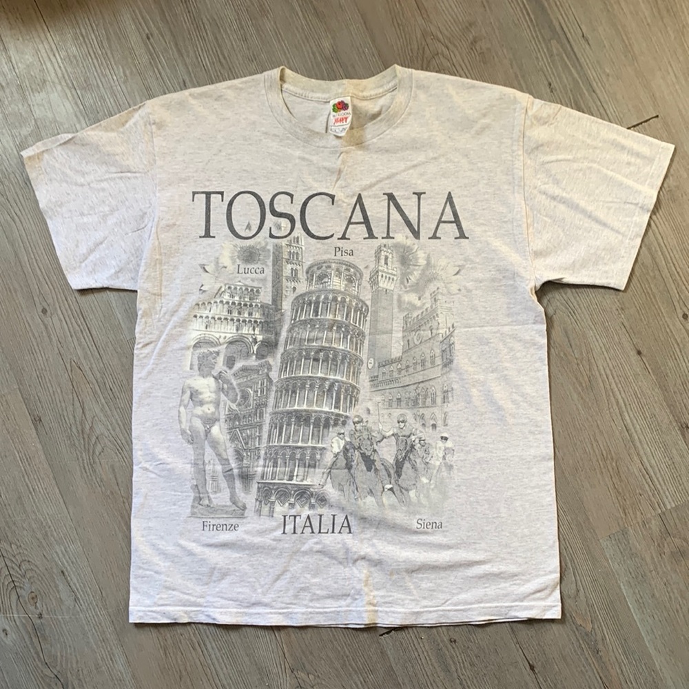 Mens Toscana Tee Shirt - Large